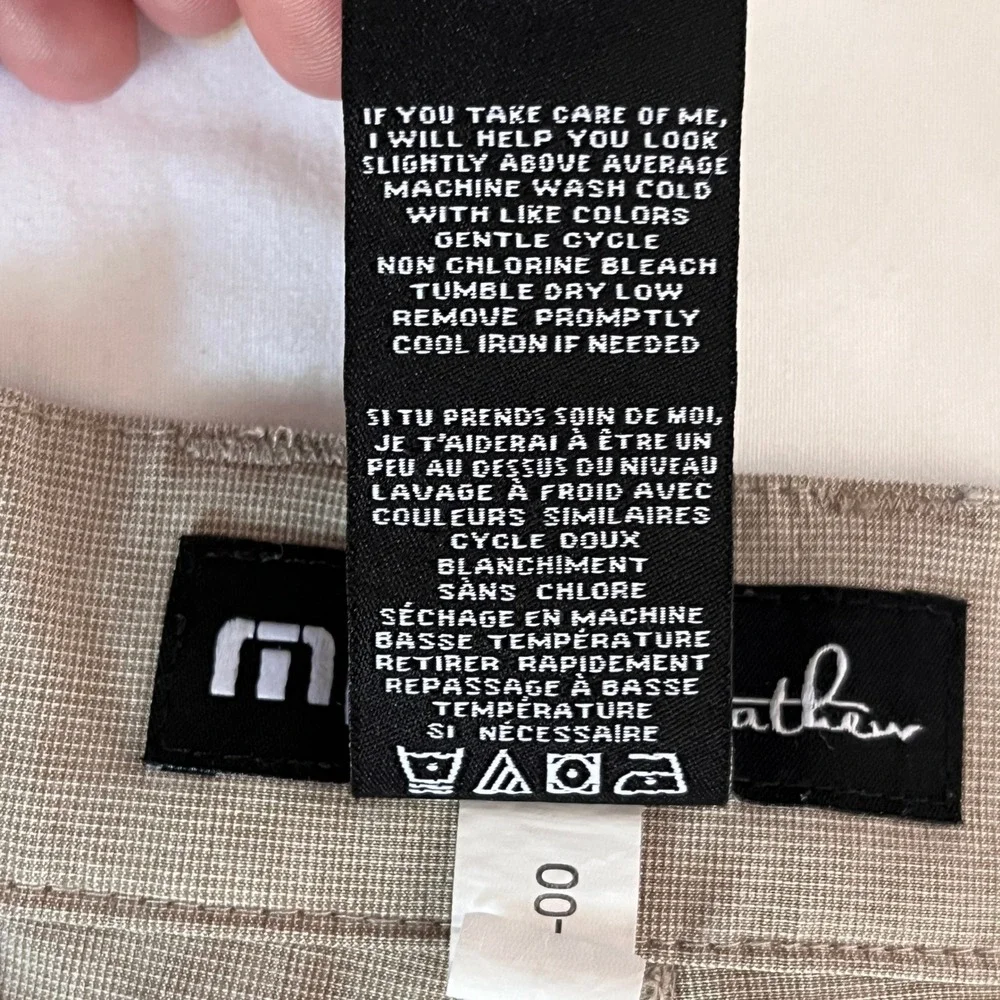 Travis Mathew Mens Shorts Hybrid Casual Golf Walking‎ Everyday Tan